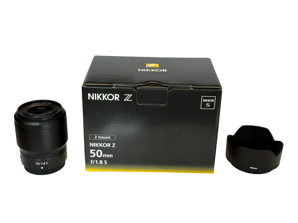 Nikon Z 50mm f1.8 Nikkor S in box