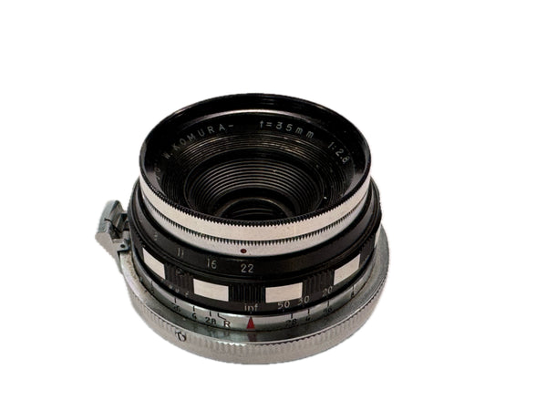 Sankyo Koki 35mm f2.8 W. Komura - Nikon S mount