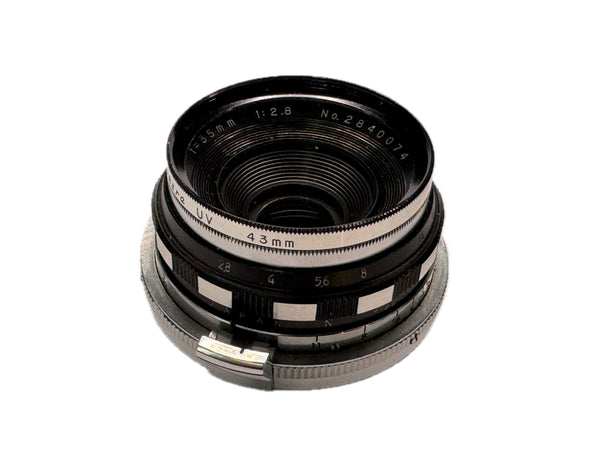 Sankyo Koki 35mm f2.8 W. Komura - Nikon S mount