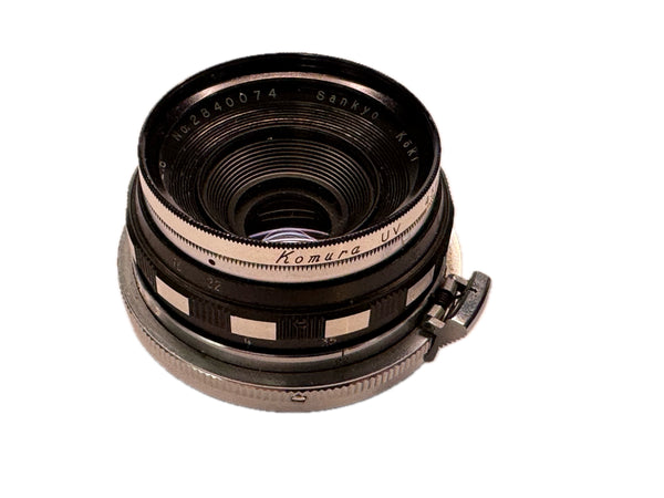 Sankyo Koki 35mm f2.8 W. Komura - Nikon S mount