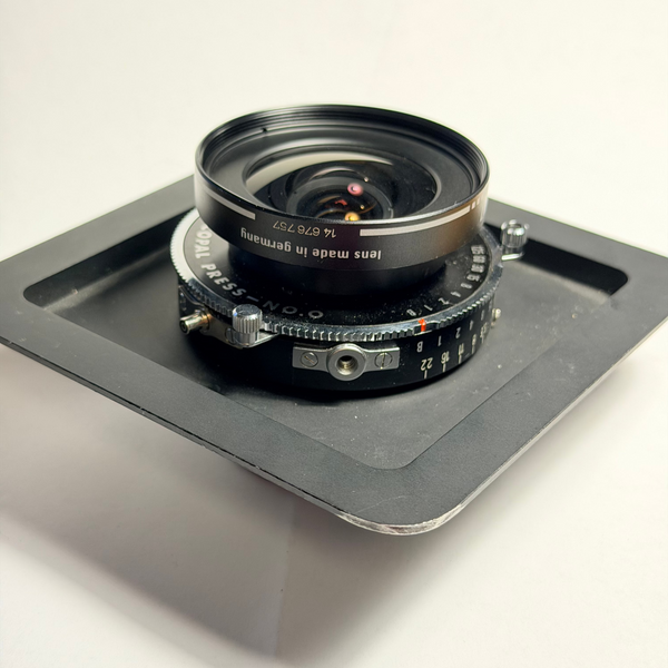 Schneider 47mm f5.6 Digitar in Copal Press shutter