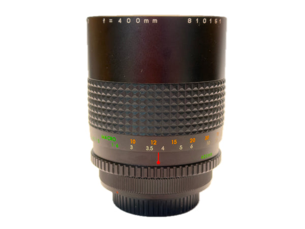 Makinon 400mm f6.7 MC Reflex - Canon FD