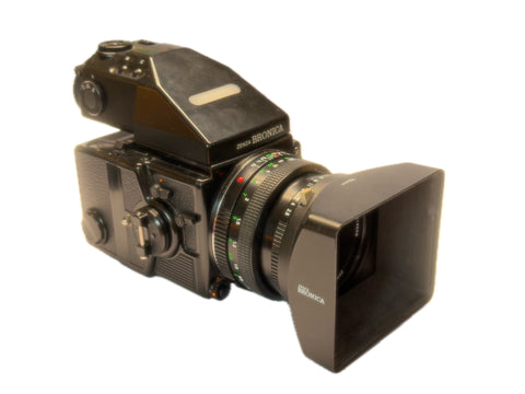 Bronica ETR Si with 75mm f2.8 Zenzanon-PE
