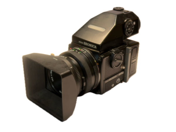 Bronica ETR Si with 75mm f2.8 Zenzanon-PE