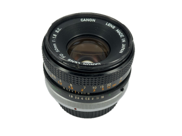 Canon FD 50mm f1.8 S.C.