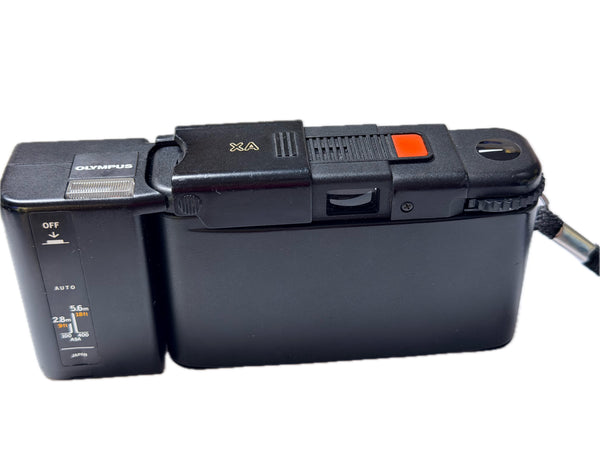 Olympus XA with A11 flash - serviced October 2026