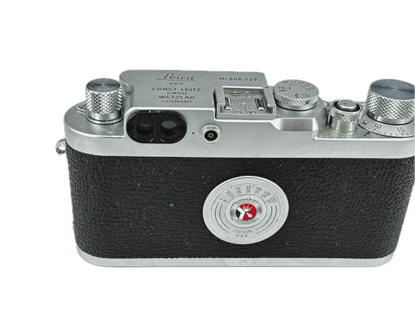 Leica IIIg with 5cm f3.5 Elmar and case and box
