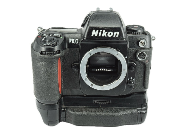 Nikon F100 with MB-15 - new light seals November 2025