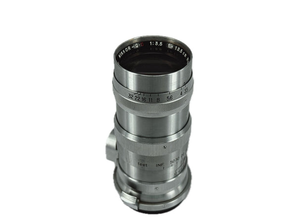 Nippon Kogaku 13.5cm Nikkor-Q C - serviced October 2025