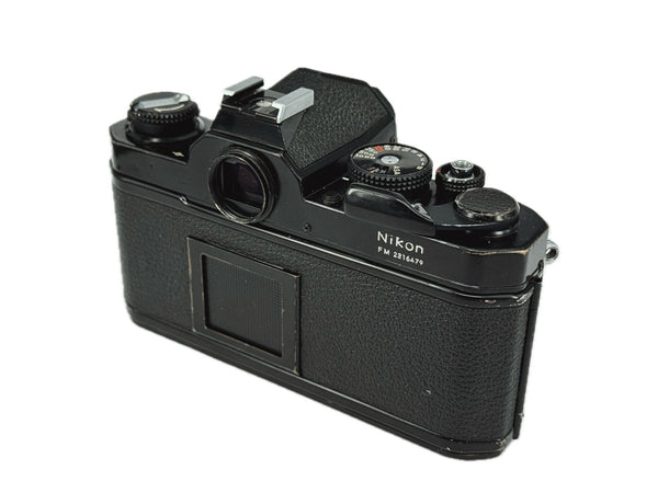 Nikon FM Black - New light seals October 2025