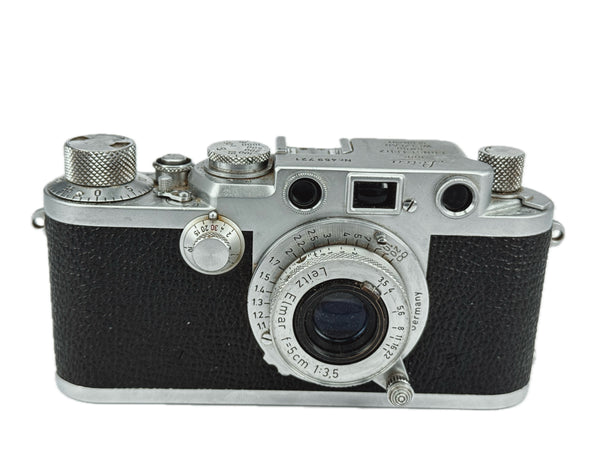 Leica IIIf with 5cm f3.5 Elmar