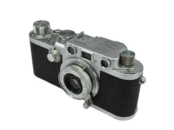 Leica IIIf with 5cm f3.5 Elmar