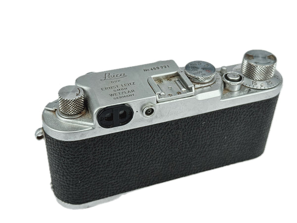 Leica IIIf with 5cm f3.5 Elmar