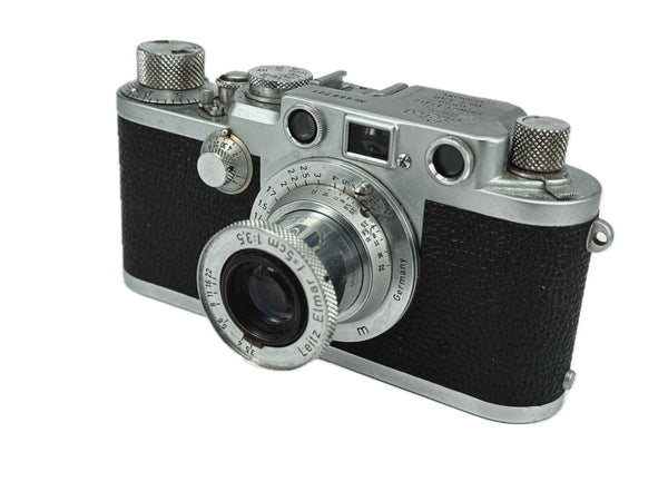 Leica IIIf with 5cm f3.5 Elmar