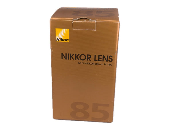 Nikon 85mm f1.8 AF-S G - like new in bix
