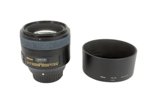 Nikon 85mm f1.8 AF-S G - like new in bix