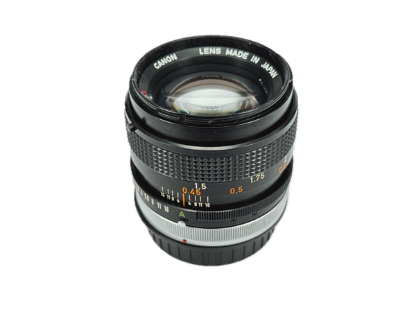 Canon FD 50mm f1.4 S.S.C. - serviced November 2025