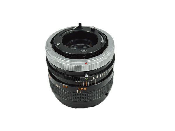 Canon FD 50mm f1.4 S.S.C. - serviced November 2025