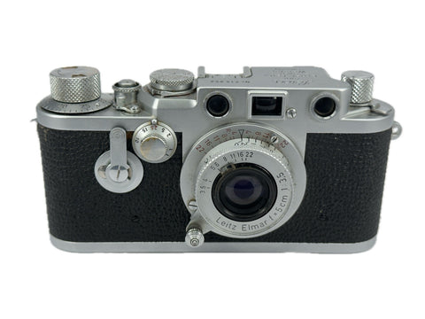 Leica IIIf with 5cm f3.5 Elmar