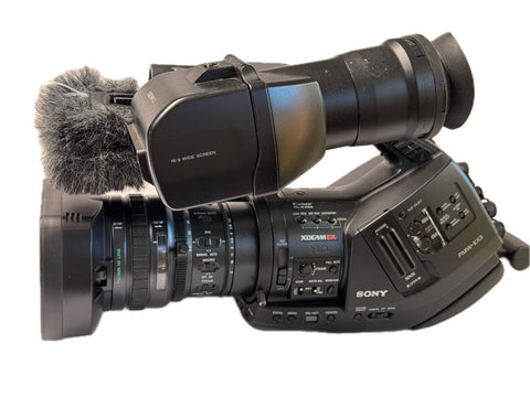 Sony PMW-EX3 Camcorder with Fujinon HD 5.8-81.2mm F1.9 Zoomr with Fujifinon