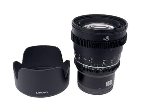 Samyang 50mm T1.5 Cine VDSLR MK2 - Sony E
