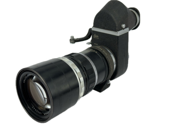 Leica 200mm f4 Telyt-M 11063 with Visoflex III 16498