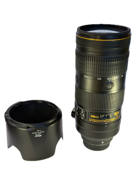 Nikon 70-200mm f2.8E AF-S Nikkor FL ED