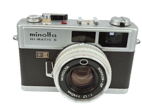 Minolta Hi-Matic E - New light seals December 2025
