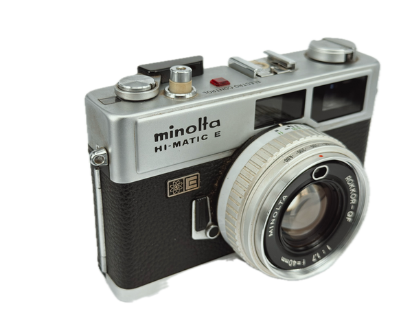 Minolta Hi-Matic E - New light seals December 2025
