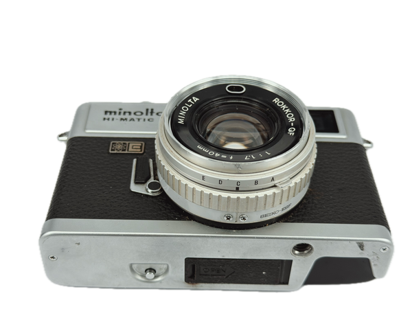Minolta Hi-Matic E - New light seals December 2025