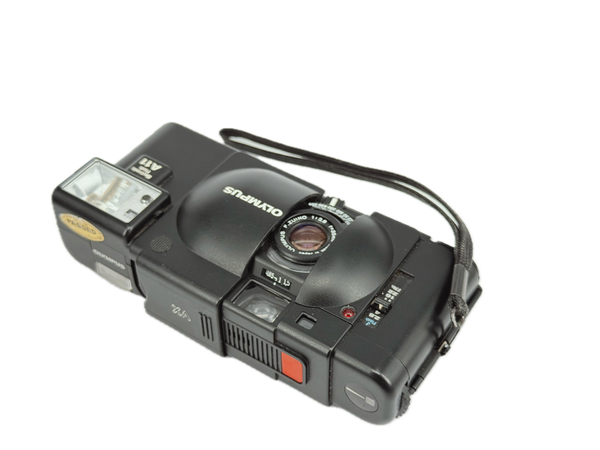 Olympus XA with A11 flash