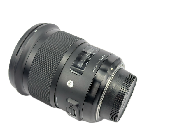 Sigma 50mm f1.4 DG ART with hood - for Nikon
