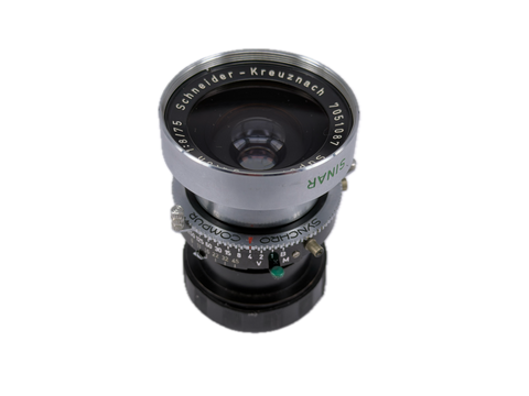 Schneider 75mm f8 Super-Angulon in synchro-compur shutter - Serviced by our technician February 2026