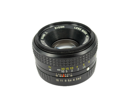 Ricoh 50mm f2 XR Rikenon L - Pentax K mount