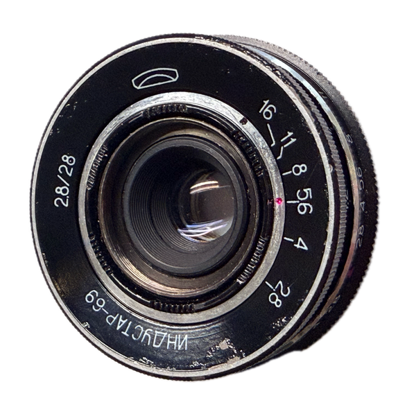 Industar-69 28mm f2.8 - L39 LTM
