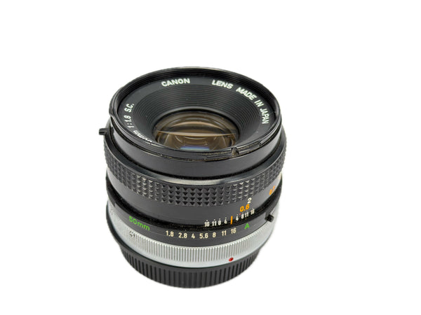 Canon FD 50mm f1.8 S.C.