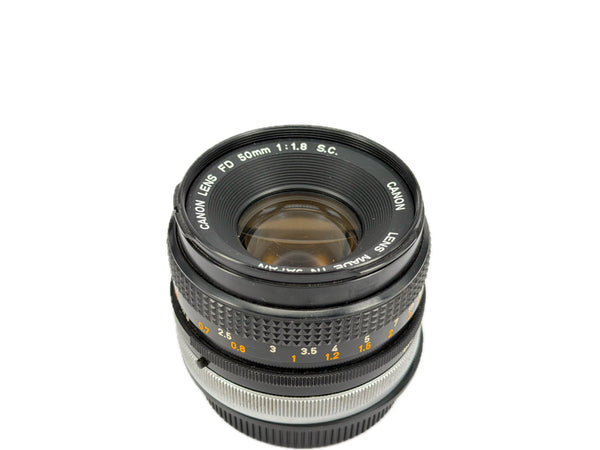 Canon FD 50mm f1.8 S.C.