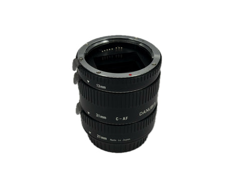 Canon EF C-AF Extension Rings 13mm 21mm 31mm