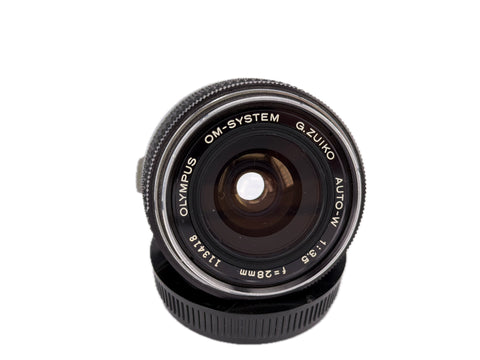 Olympus OM 28mm f3.5 G.Zuiko Auto-W
