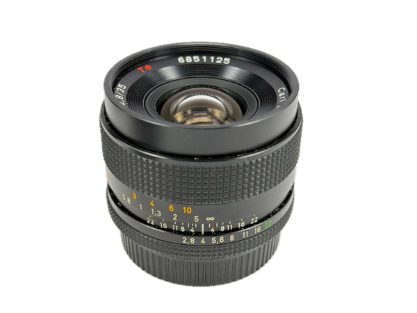 Contax 35mm f2.8 Zeiss Distagon - Nikon F conversion