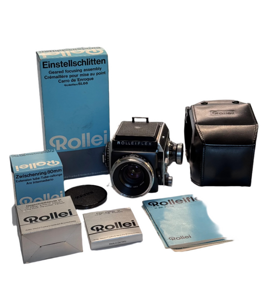 Rolleiflex SL66 with Zeiss 80mm f2.8 - cl'a April 2025