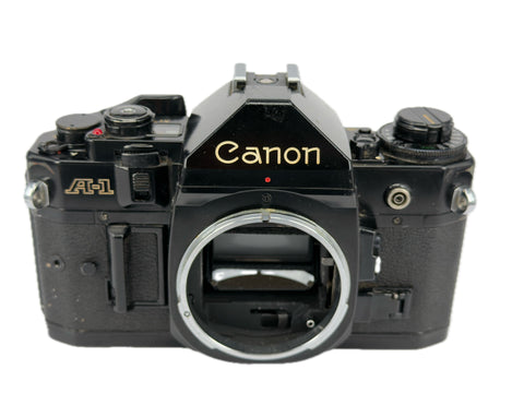 Canon A-1 Black - new light seals March 2026