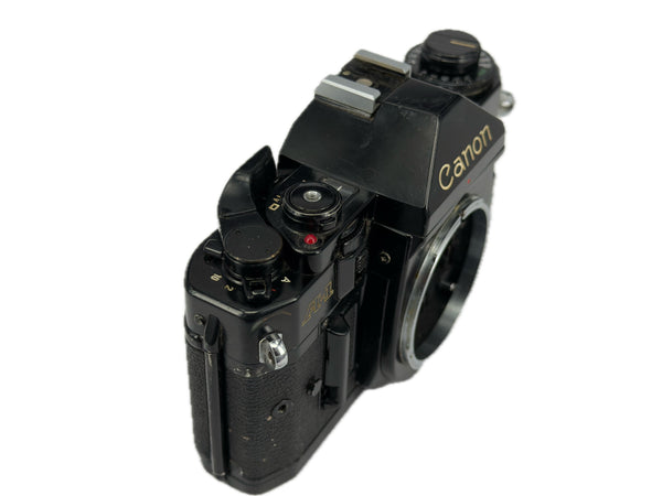 Canon A-1 Black - new light seals March 2026