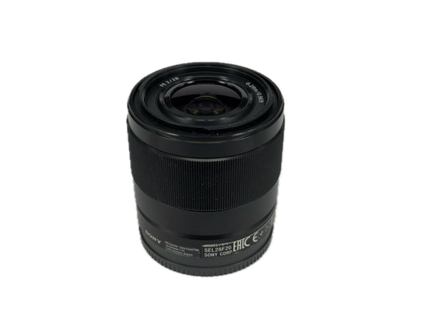 Sony FE 28mm f2 with hood