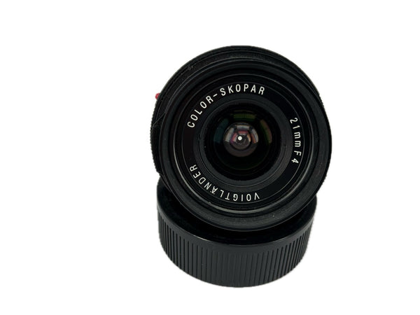 Minolta 40mm f2 M-Rokkor with hood - for Leica M