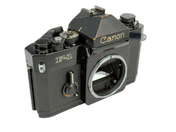 Canon F-1 Black - serviced May 2026