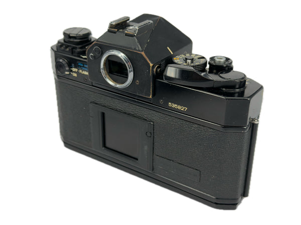 Canon F-1 Black - serviced May 2026