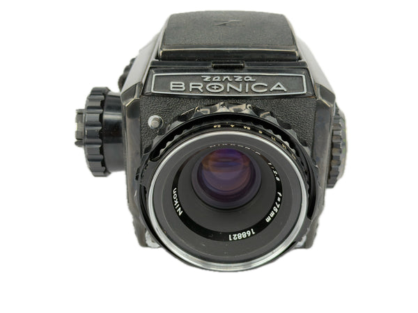 Zensa Bronica S2A with Nippon Kogaku 75mm f2.8