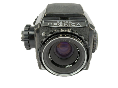 Zensa Bronica S2A with Nippon Kogaku 75mm f2.8