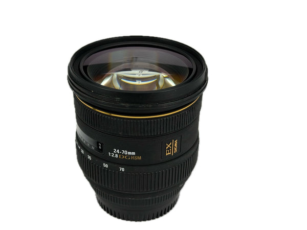Sigma 24-70mm f2.8 EX DG Macro with hood - For Canon